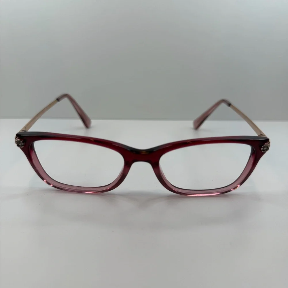 COACH GLASSES HC6142/5551 (BURGUNDY GLITTER GRADIENT) 51•17•140 COACH EYEGLASSES